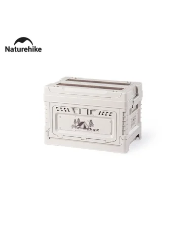 Ящик туристический Naturehike 25+5 л, трансформер, со столешницей, бежевый  brand: Naturehike, width_mm_2: 300, dlina_mm: 450, ves_kg_1: 2.5, material: Полипропилен, vysota_mm: 145