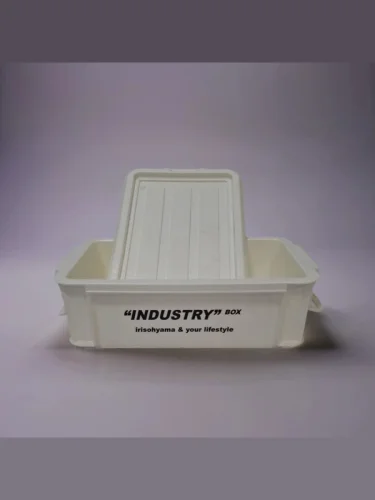 Контейнер IRIS для хранения, с крышкой, белый  brand: IRIS OHYAMA, tsvet: Белый, width_mm_2: 205, dlina_mm: 345, ves_kg_1: 0.45, material: Полипропилен, vysota_mm: 110