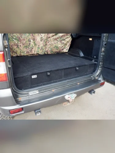 Органайзер в багажник "Лесник" для УАЗ Патриот с 2015г.в.  brand: КуражГараж4х4, width_mm_2: 142, dlina_mm: 90, ves_kg_1: 30, vysota_mm: 17