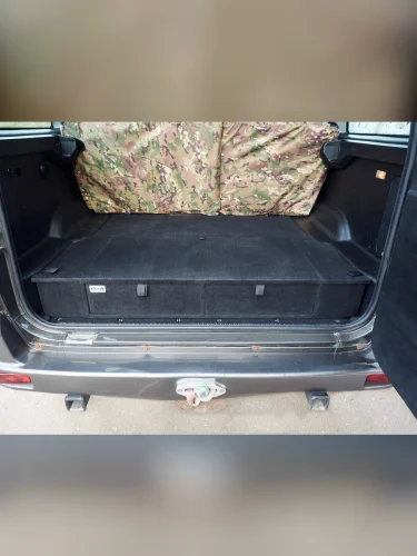 Органайзер в багажник "Экспедиция" для УАЗ Патриот с 2015г.в.  brand: КуражГараж4х4, width_mm_2: 142, dlina_mm: 90, ves_kg_1: 22, vysota_mm: 17