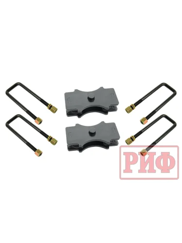 Комплект стремянок и проставок РИФ для лифта рессор на 30 мм УАЗ Патриот, Хантер, Буханка  brand: РИФ