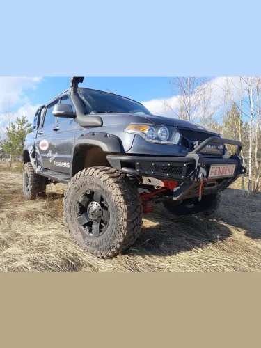 Расширители колёсных арок УАЗ Пикап NEW (без накладок на бампер) рестайлинг  brand: Fenders