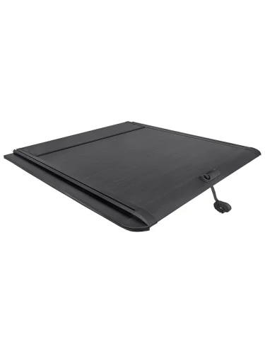 Крышка кузова РИФ для Sollers ST6  JAC T6, роллета раздвижная 1538х1606 мм, алюминиевая, черная  brand: РИФ, width_mm_2: 320, dlina_mm: 1630, ves_kg_1: 41, vysota_mm: 370