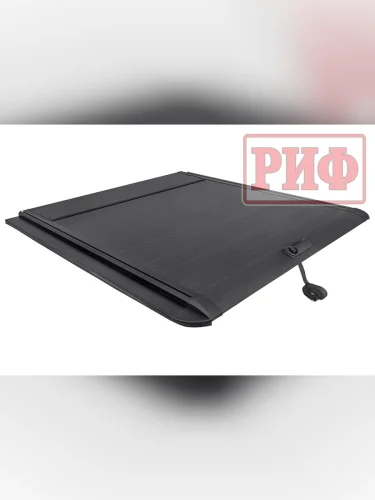 Крышка кузова РИФ для Dongfeng DF6, роллета раздвижная 1511х1570 мм, алюминиевая, черная  brand: РИФ, width_mm_2: 320, dlina_mm: 370, ves_kg_1: 41, vysota_mm: 1630