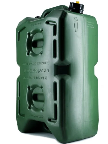 Канистра Экстрим "Драйв" 30 л (зелёная)  brand: Экстрим (ТехноХим), tsvet: Зеленый, width_mm_2: 240, dlina_mm: 350, ves_kg_1: 4.8, vysota_mm: 600