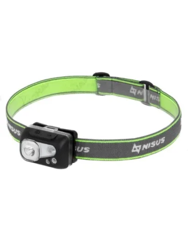 Фонарь налобный NISUS водонепроницаемый 300LM, IPX7, USB  brand: NISUS, width_mm_2: 50, dlina_mm: 65, ves_kg_1: 0.082, vysota_mm: 95