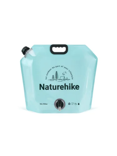 Канистра Naturehike для воды, 19 л., прозрачная  brand: Naturehike, tsvet: Голубой, width_mm_2: 380, dlina_mm: 440, ves_kg_1: 0.138, material: Полиэтилен, vysota_mm: 20