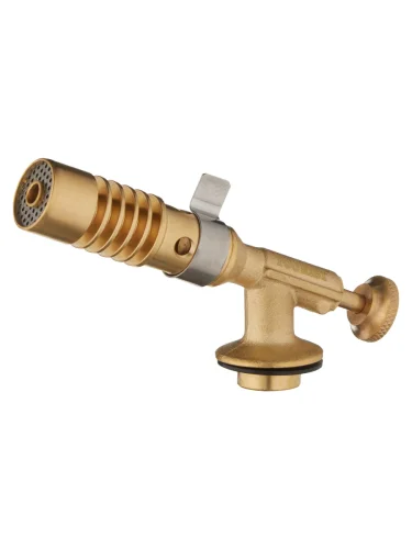 Резак газовый TOURIST METALLICA цельнометаллический корпус, на резьбовой баллон  brand: TOURIST, width_mm_2: 95, dlina_mm: 205, ves_kg_1: 0.2, toplivo: Газ, vysota_mm: 30, power_w: 1300, moshchnost_vt: 1300