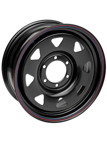 Диск усиленный Тойота Ниссан стальной черный 6x139,7 7xR17 d110 ET+30 (треуг. мелкий)(уценка)  brand: OFF-ROAD Wheels