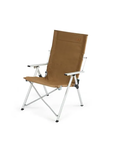 Кресло туристическое Naturehike складное, регулируемое, темно-коричневое, до 140 кг  brand: Naturehike, tsvet: Коричневый, width_mm_2: 240, dlina_mm: 880, ves_kg_1: 4.7, material: Оксфорд, vysota_mm: 160