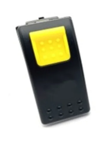 Переключатель ВКЛВЫКЛ с фиксатором положения, желтый  brand: РИФ, width_mm_2: 30, dlina_mm: 50, ves_kg_1: 0.03, vysota_mm: 60