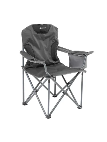 Кресло NISUS складное серое 150 кг.  brand: NISUS, tsvet: Серый, width_mm_2: 180, dlina_mm: 990, ves_kg_1: 4.7, material: Полиэстер, vysota_mm: 180