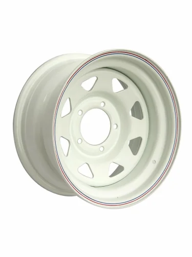 Диск усиленный УАЗ стальной белый 5x139,7 8xR15 d110 ET-25 (треугольник мелкий)  brand: OFF-ROAD Wheels