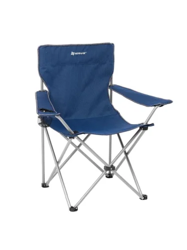 Кресло NISUS складное, 100 кг. синее  brand: NISUS, tsvet: Синий, width_mm_2: 150, dlina_mm: 920, ves_kg_1: 3.1, material: Полиэстер, vysota_mm: 150