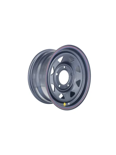 Диск усиленный для ВАЗ НИВА стальной черный 5x139,7 7xR15 d98,5 ET+25 (треугольник) уценённый  brand: OFF-ROAD Wheels