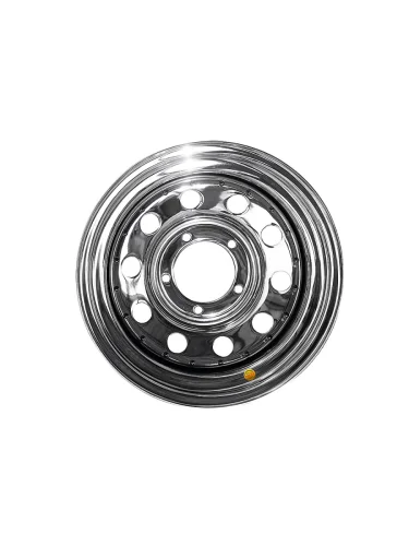 Диск усиленный УАЗ стальной хромированный 5x139,7 8xR16 d110 ET-19 (уценка)  brand: OFF-ROAD Wheels