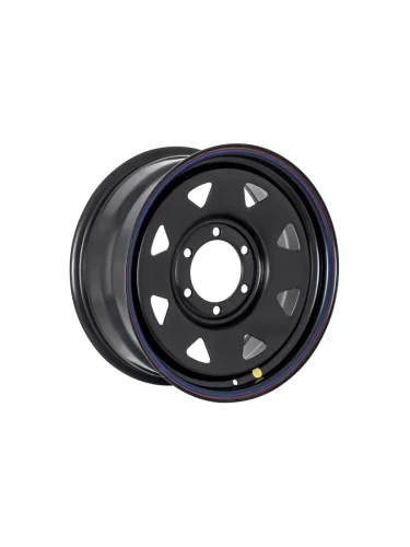 Диск усиленный Тойота Ниссан стальной черный 6x139,7 8xR17 d110 ET+25 (треугольник мелкий) (уценка)  brand: OFF-ROAD Wheels