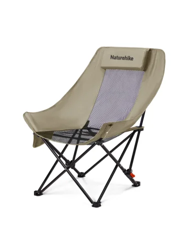 Кресло туристическое Naturehike Sea star 002, 71х66,5х95 см, складное, до 100 кг. бежевое  brand: Naturehike, tsvet: Бежевый, width_mm_2: 150, dlina_mm: 900, ves_kg_1: 2.8, material: Оксфорд, vysota_mm: 150