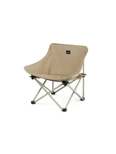 Кресло туристическое Naturehike Stellaluna T01 складное, 42х42х61 см, до 110 кг, бежевое  brand: Naturehike, tsvet: Бежевый, width_mm_2: 130, dlina_mm: 620, ves_kg_1: 2, material: Оксфорд, vysota_mm: 130