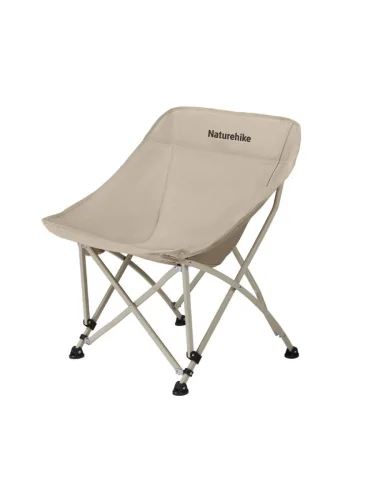 Кресло туристическое Naturehike MW01, складное, КМФ, до 120 кг.  brand: Naturehike, tsvet: Бежевый, width_mm_2: 180, dlina_mm: 920, ves_kg_1: 2.6, material: Оксфорд, vysota_mm: 150