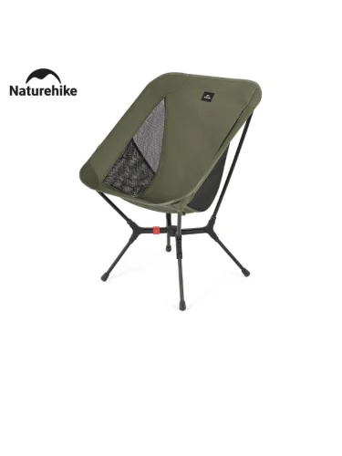 Кресло туристическое Naturehike Yamami YL01 складное, 55х54х73,5 см, до 180 кг, зеленое  brand: Naturehike, tsvet: Зеленый, width_mm_2: 140, dlina_mm: 380, ves_kg_1: 1.3, material: Полиэстер, vysota_mm: 140