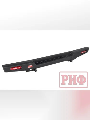 Бампер РИФ силовой задний для ГАЗ Соболь NN 4x4 с фонарями, возможностью установки фаркопа, стандарт  brand: РИФ