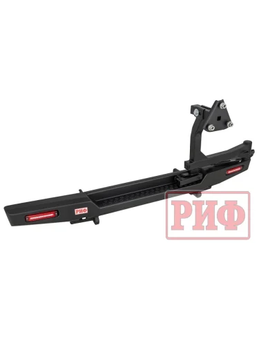 Бампер РИФ силовой задний для ГАЗ Соболь NN 4x4 с фонарями, калиткой, возможностью установки фаркопа, стандарт  brand: РИФ