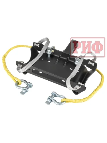 Площадка съёмная РИФ для переносной лебёдки под квадрат, облегчённая, с ручками  brand: РИФ