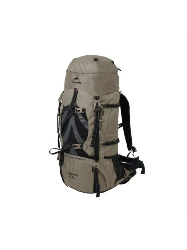 Рюкзак туристический Naturehike 70 л, коричневый  brand: Naturehike, tsvet: Коричневый, width_mm_2: 340, dlina_mm: 650, ves_kg_1: 1.8, material: Нейлон, vysota_mm: 150