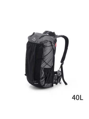 Рюкзак туристический Naturehike 40+5 л, черный  brand: Naturehike, tsvet: Черный, width_mm_2: 285, dlina_mm: 530, ves_kg_1: 1.1, material: Нейлон, vysota_mm: 145