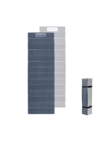 Коврик туристический Naturehike 200х65х2 см. IXPE, серо-голубой  brand: Naturehike, width_mm_2: 140, dlina_mm: 565, ves_kg_1: 0.67, material: Вспененный полиэтилен, vysota_mm: 170