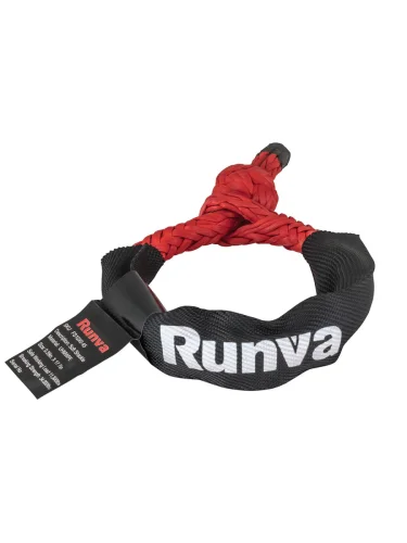 Софт-шакл RUNVA 10 мм x 0,45 м, красный  brand: RUNVA, width_mm_2: 80, dlina_mm: 110, ves_kg_1: 0.12, vysota_mm: 30