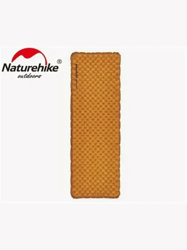 Коврик надувной Naturehike 196х64х8 см, оранжевый  brand: Naturehike, tsvet: Оранжевый, width_mm_2: 130, dlina_mm: 220, ves_kg_1: 0.65, material: Нейлон, vysota_mm: 130