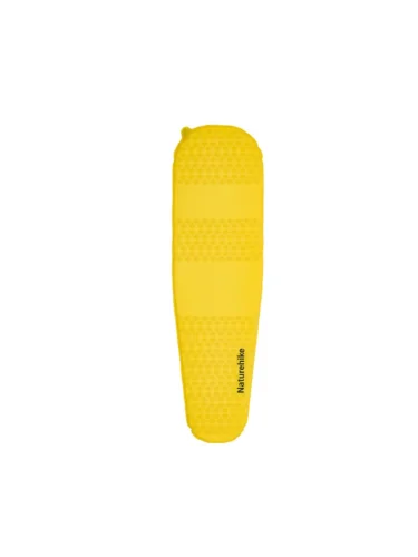 Коврик самонадувающийся Naturehike 183х53х3,5 см, овальный, желтый  brand: Naturehike, tsvet: Желтый, width_mm_2: 145, dlina_mm: 290, ves_kg_1: 0.65, material: Нейлон, vysota_mm: 145