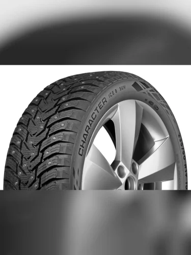 Шина IKON Tyres Character Ice 8 SUV 21570 R16 104T XL (Nordman 8 SUV) шипованные  brand: IKON, r: 16, tip_protektora: Зимняя, height_aspect_ratio: 70, width_mm: 215, height_percent: 70, loadindex: 104, ves_kg_1: 12.45, shirina_mm: 215, tiporazmery_shin: 21570R16