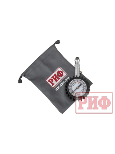 Манометр РИФ (черный) от 0 до 1 атм.  brand: РИФ, width_mm_2: 40, dlina_mm: 75, ves_kg_1: 0.216, vysota_mm: 135