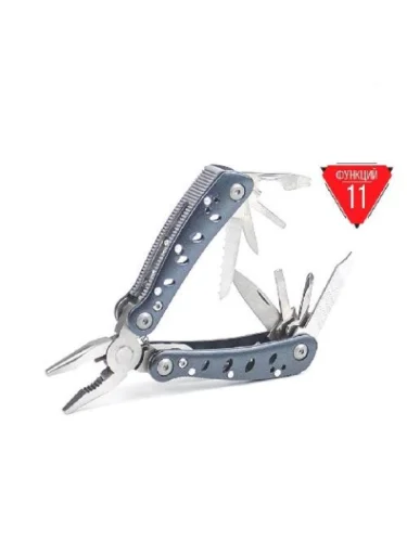 Мультитул Ganzo G2019S, 11 предметов, цв.синий  brand: GANZO, tsvet: Синий, width_mm_2: 35, dlina_mm: 75, ves_kg_1: 0.215, vysota_mm: 16