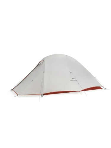 Палатка Naturehike Cloud Up Pro Si 1-местная, алюминиевый каркас, сверхлегкая, серо-красная  brand: Naturehike, tsvet: Серый + красный, width_mm_2: 130, dlina_mm: 390, ves_kg_1: 1.23, material: Нейлон, vysota_mm: 130