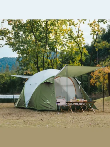 Палатка Naturehike KOTA 4, 4-местная, алюминиевый каркас, олива  brand: Naturehike, tsvet: Олива, width_mm_2: 300, dlina_mm: 600, ves_kg_1: 7.2, material: Полиэстер, vysota_mm: 300