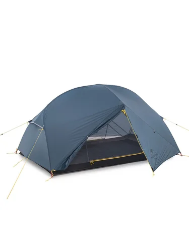 Палатка Naturehike Mongar 2-местная, алюминиевый каркас, сверхлегкая, темно-синяя  brand: Naturehike, tsvet: Темно-синий, width_mm_2: 150, dlina_mm: 500, ves_kg_1: 2.4, material: Полиэстер, vysota_mm: 150