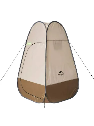Палатка Naturehike быстрораскрываемая, душ-туалет, 115х115х190 см. коричневый (уценка)  brand: Naturehike