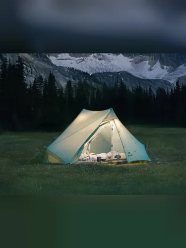 Палатка Naturehike Lingfeng UL 2-местная, зеленая  brand: Naturehike, tsvet: Зеленый, width_mm_2: 150, dlina_mm: 330, ves_kg_1: 1.24, material: Нейлон, vysota_mm: 150