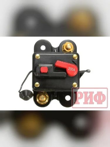 Предохранитель автоматический РИФ 200А  brand: РИФ, width_mm_2: 90, dlina_mm: 50, ves_kg_1: 0.11, primenyaemost: Универсальная, vysota_mm: 40