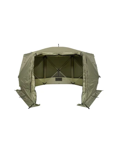 Шатер "СЛЕДОПЫТ" быстросборный, 6 стен, 3,35х3,85 м, h-2,25 м, S по полу 9,3 кв.м ОЛИВА  brand: СЛЕДОПЫТ, tsvet: Олива, width_mm_2: 400, dlina_mm: 1860, ves_kg_1: 19.9, vysota_mm: 400