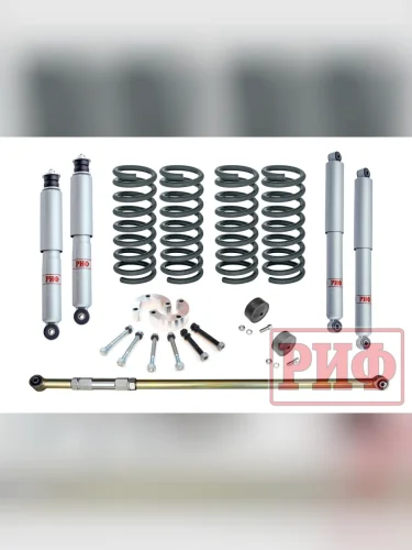 Лифт-комплект РИФ газовый Chevrolet Niva 2123 лифт 30 мм без доп нагрузки  brand: РИФ