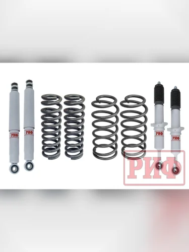 Лифт-комплект РИФ газовый Toyota Land Cruiser Prado 120, FJ Cruiser 30 мм мягкий  brand: РИФ
