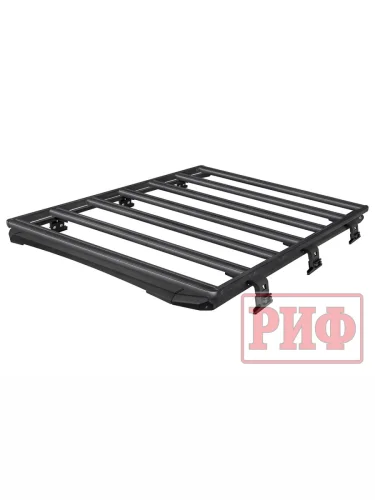 Багажник экспедиционный (платформа) алюминиевый РИФ 1350x1690 мм для Jeep Wrangler JL 2018+ (с крепежом)  brand: РИФ, width_mm_2: 400, dlina_mm: 2100, ves_kg_1: 39, vysota_mm: 120