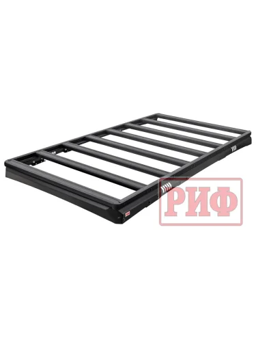 Багажник экспедиционный (платформа) алюминиевый РИФ 1200x2080 мм для Toyota Land Cruiser 200 (с крепежом)  brand: РИФ, width_mm_2: 400, dlina_mm: 2100, ves_kg_1: 37.5, material: Алюминий, vysota_mm: 120