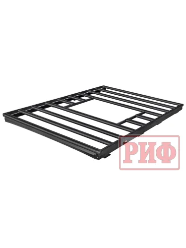 Багажник экспедиционный (платформа) алюминиевый РИФ 1600x2650 мм для ГАЗ Соболь NN Минивэн с вставкой RIF208-16572 (2 места)  brand: РИФ, material: Алюминий