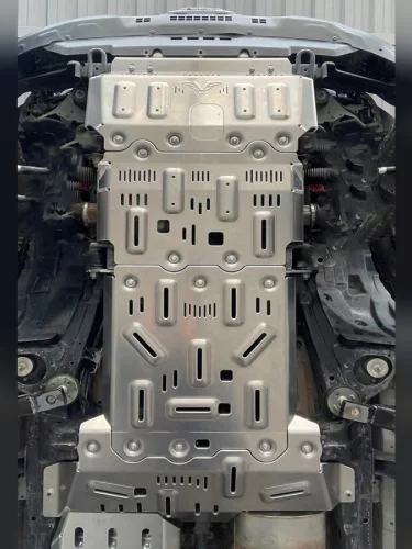 Защита Falcon радиатора, картера, РК, КПП для TANK 300 Off-road version, расширенная., алюминиевая, 8 мм  brand: Falcon, width_mm_2: 150, dlina_mm: 740, ves_kg_1: 39, vysota_mm: 1220